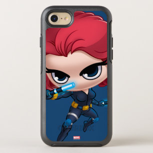 Avengers   Black Widow Stylized Art OtterBox Symmetry iPhone 8/7 Case