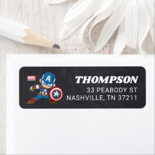 Avengers Captain America Chalkboard Birthday
