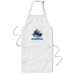 Avengers   Captain America Sam Wilson Diamond Art Long Apron