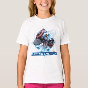 Avengers Captain America Sam Wilson Diamond Art T-Shirt