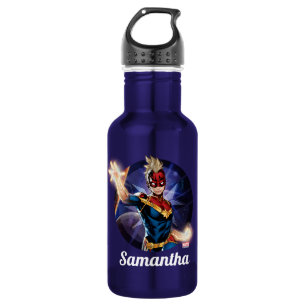 Avengers   Captain Marel Flying Through Space 532 Ml Water Bottle