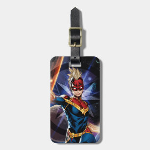 Avengers   Captain Marel Flying Through Space Luggage Tag