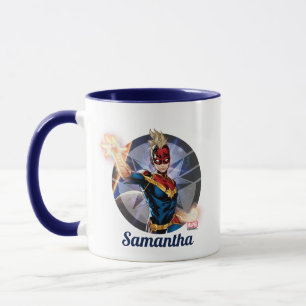 Avengers   Captain Marel Flying Through Space Mug