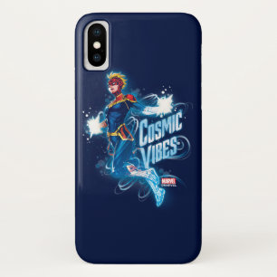 Avengers   Captain Marvel Blue Cosmic Vibes Case-Mate iPhone Case