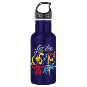 Avengers   Captain Marvel Cosmic Vibes Typography 532 Ml Water Bottle