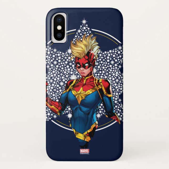 Avengers | Captain Marvel Hala Starlight Case-Mate iPhone Case (Back)