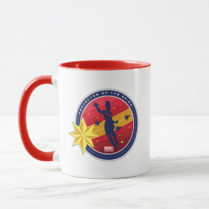 Avengers   Captain Marvel Protector of the Skies Mug