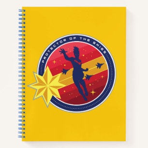 Avengers Captain Marvel Protector of the Skies Notebook