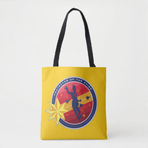 Avengers Captain Marvel Protector of the Skies Tote Bag