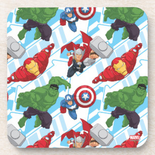 Avengers Character Action Kids Pattern Coaster