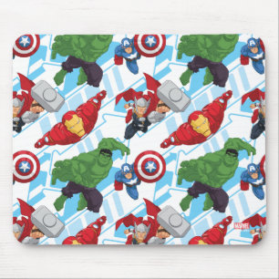 Avengers Character Action Kids Pattern Mouse Pad