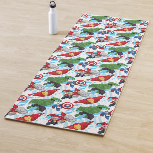 Avengers Character Action Kids Pattern Yoga Mat