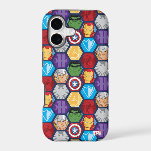 Avengers Character Faces & Logos Badge