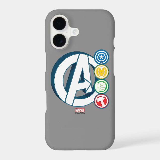Avengers Character Logos (Back)