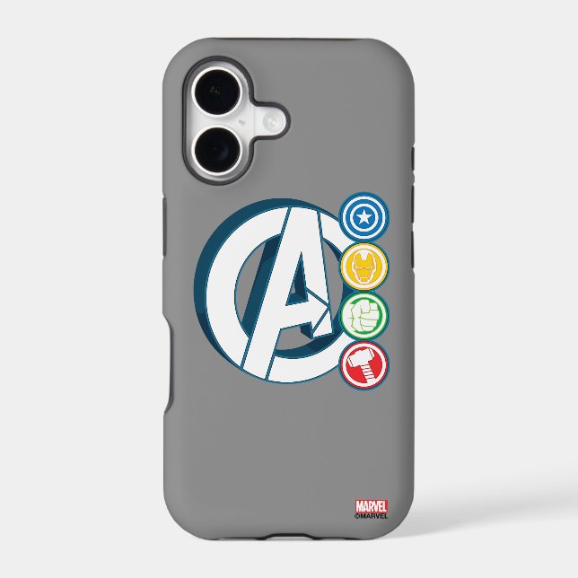 Avengers Character Logos (Back)
