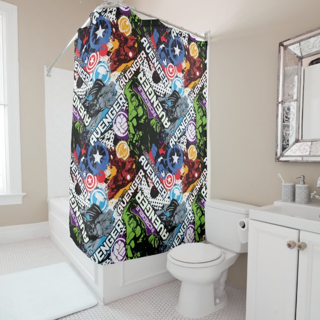 Avengers Character Pattern (In Situ)