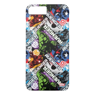 Avengers Character Pattern Case-Mate iPhone Case