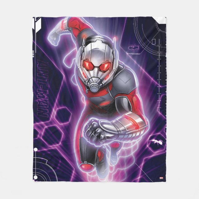 Avengers Classics | Ant-Man Changing Size Fleece Blanket (Front)