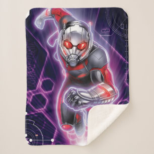Avengers Classics Ant-Man Changing Size Sherpa Blanket