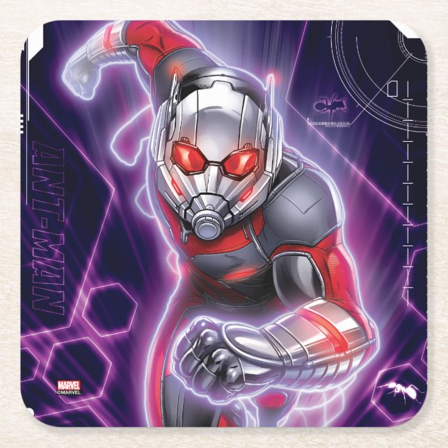 Avengers Classics | Ant-Man Changing Size Square Paper Coaster (Front)