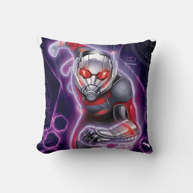 Avengers Classics | Ant-Man Changing Size Throw Pillow (Front)