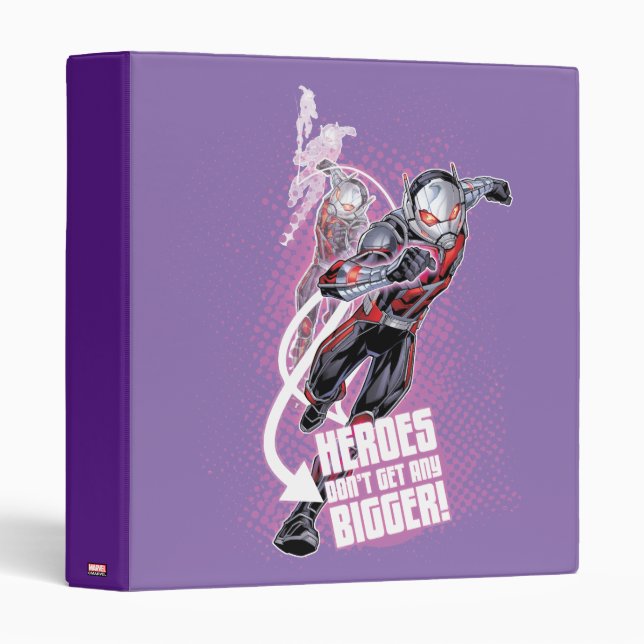 Avengers Classics | Ant-Man Halftone Text Graphic Binder (Front/Spine)