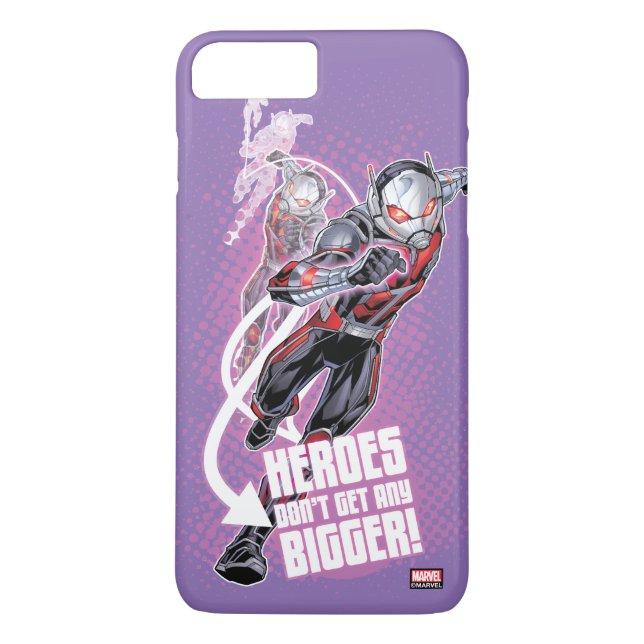 Avengers Classics | Ant-Man Halftone Text Graphic Case-Mate iPhone Case (Back)