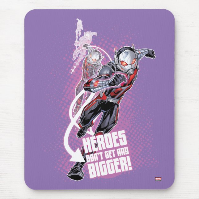 Avengers Classics | Ant-Man Halftone Text Graphic Mouse Pad (Front)
