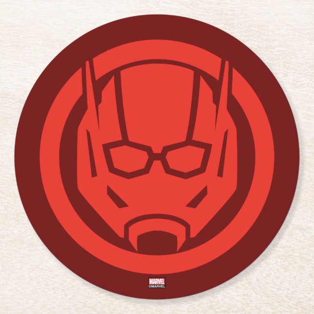 Avengers Classics | Ant-Man Icon Round Paper Coaster (Front)