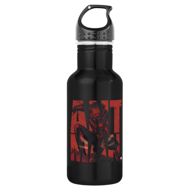 Avengers Classics | Ant-Man Name Graphic 532 Ml Water Bottle (Front)