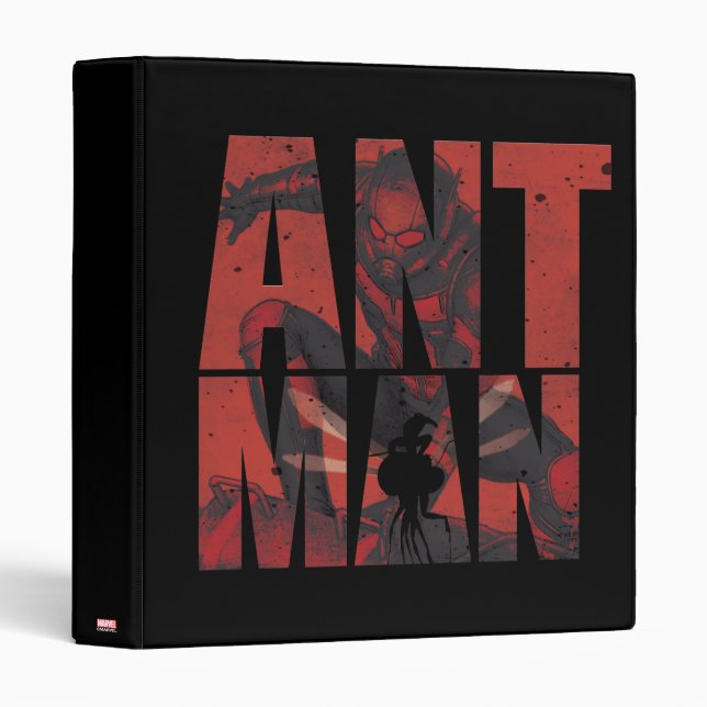 Avengers Classics | Ant-Man Name Graphic Binder (Front/Spine)