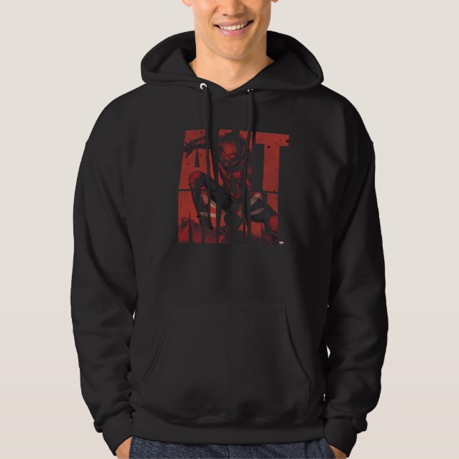 Avengers Classics | Ant-Man Name Graphic Hoodie (Front)