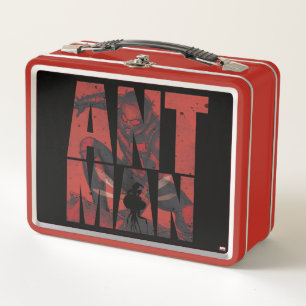 Avengers Classics Ant-Man Name Graphic Metal Lunch Box