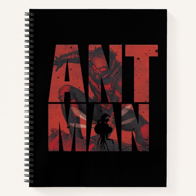 Avengers Classics | Ant-Man Name Graphic Notebook (Front)