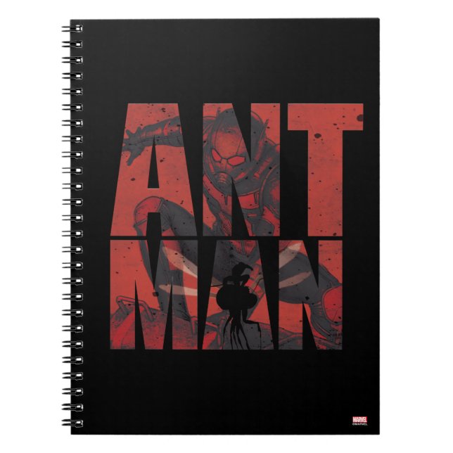 Avengers Classics | Ant-Man Name Graphic Notebook (Front)
