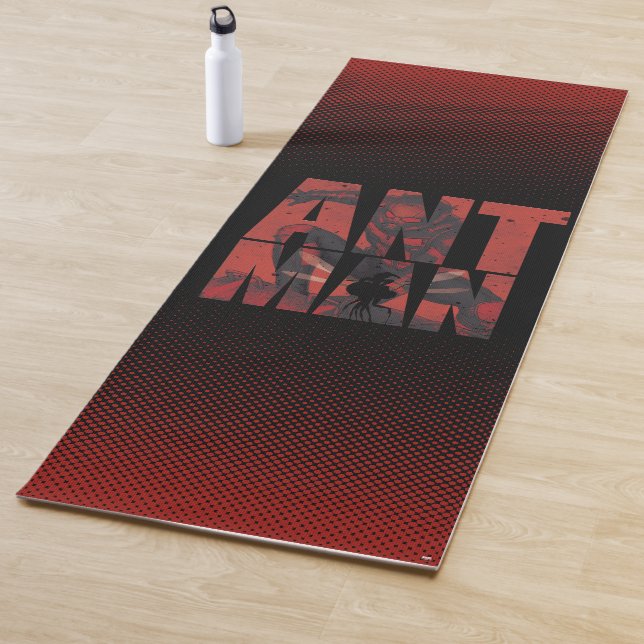 Avengers Classics | Ant-Man Name Graphic Yoga Mat (In Situ)