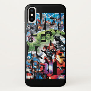 Avengers Classics Avengers Assemble Into Action Case-Mate iPhone Case