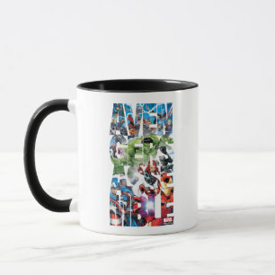 Avengers Classics Avengers Assemble Into Action Mug