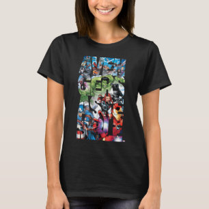 Avengers Classics   Avengers Assemble Into Action T-Shirt