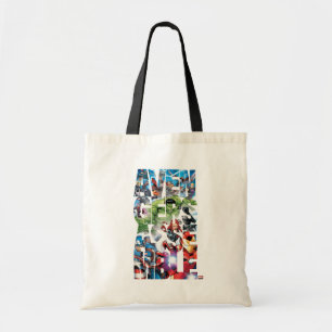 Avengers Classics Avengers Assemble Into Action Tote Bag
