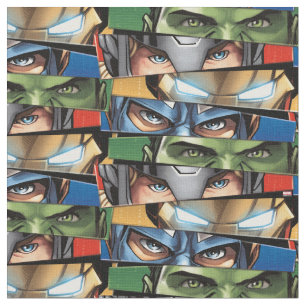 Avengers Classics Avengers Glare Closeup Fabric