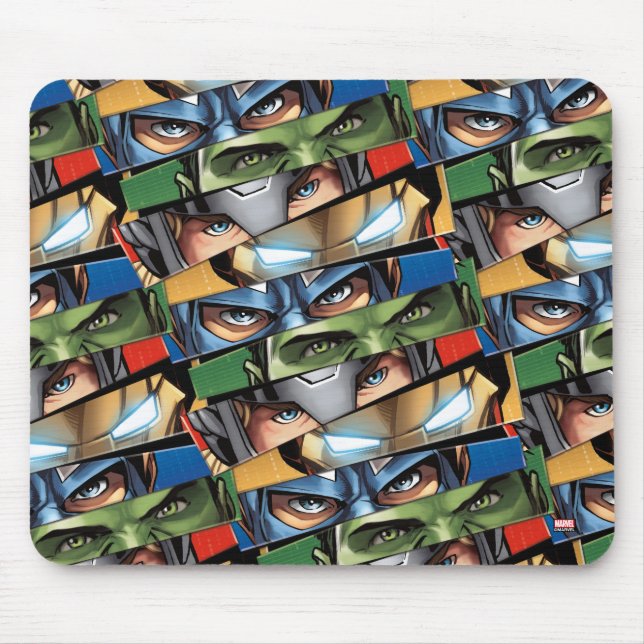 Avengers Classics | Avengers Glare Closeup Mouse Pad (Front)