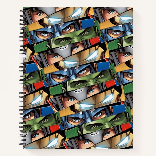 Avengers Classics | Avengers Glare Closeup Notebook (Front)