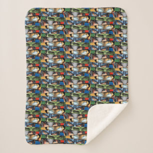 Avengers Classics Avengers Glare Closeup Sherpa Blanket