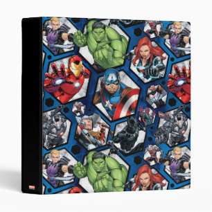 Avengers Classics   Avengers Hexagonal Pattern Binder