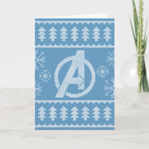 Avengers Classics   Avengers Holiday Knit Graphic Card