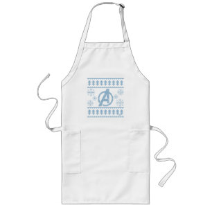 Avengers Classics   Avengers Holiday Knit Graphic Long Apron