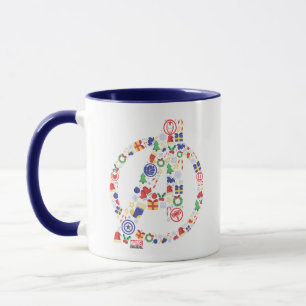 Avengers Classics   Avengers Holiday Logo Mug