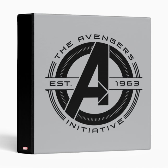 Avengers Classics | Avengers Initiative Lens Logo Binder (Front/Spine)