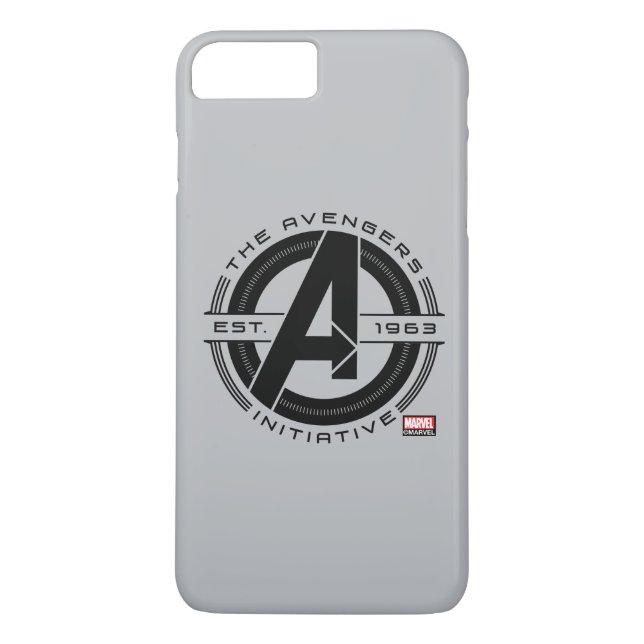 Avengers Classics | Avengers Initiative Lens Logo Case-Mate iPhone Case (Back)